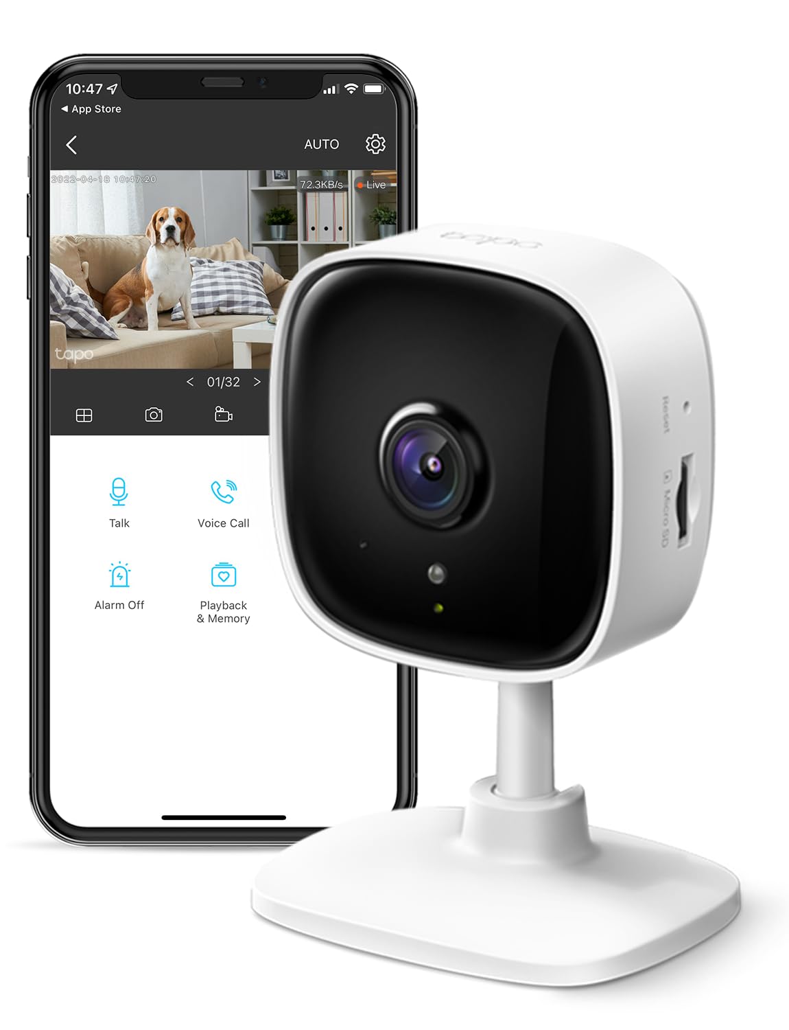 50% off TP-Link Tapo 1080P Indoor Security Camera for $11.99