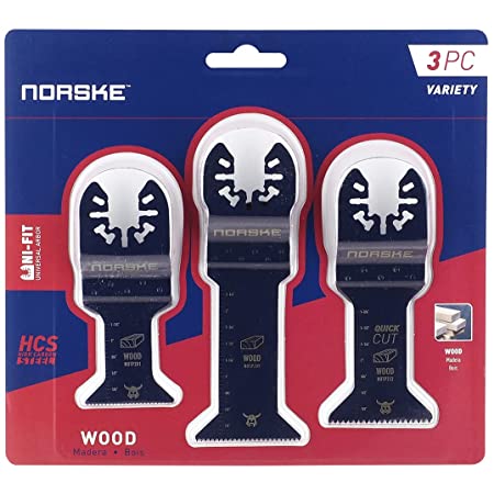 Norske Tools Oscillating Multitool Blades (3-Pack) - various types from $9.31 on Amazon (YMMV)