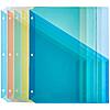 Prime Members: 5-Pack Amazon Basics 3 Hole Punch Binder Organizer Poly Jacket (Assorted Colors) $3.03 + Free Shipping w/ Prime or on $35+