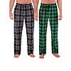 2-Pack Hanes Men's Cozy Microfleece Pajama Sleep Pants $10.06 + Free S&amp;amp;H w/ Walmart+ or on $35+