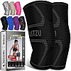 Amazon Lightning Deal: 2-Pack Blitzu Compression Knee Sleeves (Black, Size: Now Small only) $4 + Free Shipping w/ Prime or on $35+