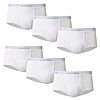 6-Pack Hanes Men's Moisture-Wicking Cotton Briefs (White) $7.30 + Free Shipping w/ Prime or on $35+