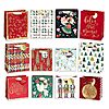 12-Pack Sheffield Home Holiday Christmas Party Favor Present Bags Assorted Sizes with Ribbon Handle (6 Medium 8.5&amp;quot;, 6 Large 13&amp;quot;) $4.99 + Free Shipping w/ Prime or on $35+