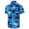 SheLucki Men's Hawaiian Shirt (Various) $7.99 + Free Shipping w/ Prime or on $35+