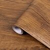 17.7&amp;quot; x 118.1&amp;quot; practicalWs  Self Adhesive Removable Faux Wooden Wall Paper (Brown) $2.24 + Free Shipping w/ Prime or on $35+