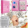 Nooydio 100 Envelopes Money Saving Challenge Book (Red or Violet) from $4.75 w/ S&amp;amp;S + Free Shipping w/ Prime or on $35+