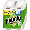 16-Ct Bounty Quick-Size Paper Towels (Family Rolls) + 4-Ct Bounty Select-A-Size Paper Towels (Triple Rolls) $37.56 + $15 Amazon Credit after $15 P&amp;amp;G Rebate w/ S&amp;amp;S + Free Shipping