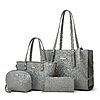 4-Piece Women Fashion Synthetic Leather Handbags $17.99 + Free Shipping w/ Prime or on $35+