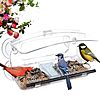 Jarkyfine Window Bird Feeder w/ Strong Suction Cup for Outdoors $4.99 + Free Shipping w/ Prime or on $35+