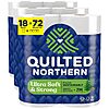 18-Count Quilted Northern Ultra Strong Mega Rolls 3-Ply Toilet Paper $15.17 w/ S&amp;amp;S + Free Shipping w/ Prime or on $35+