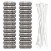24-Pieces Stainless Steel Washing Machine Lint Snare Traps w/ Cable Ties $3.99 + Free Shipping w/ Prime or on $35+