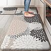 2-Pack KIMODE Anti Fatigue Floral Kitchen Mat Set (Pink/Grey, 20&amp;quot;x47 &amp;amp; 20&amp;quot;x32&amp;quot;) $16.34 + Free Shipping w/ Prime or on $35+