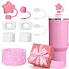 9-Piece Mity rain Stanley 30/40-OzTumbler Accessories (Pink) $2.27 + Free Shipping w/ Prime or on $35+