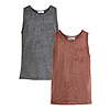 2-Pack No Boundaries Men's Burnout Textured Tank $5.70 + Free S&amp;amp;H w/ Walmart+ or on $35+