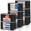 8-Pack 90L Budding Joy Foldable Closet Organizer Storage Bags (Black) $12.99 + Free Shipping w/ Prime or on $35+