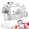 [Prime] iDPRT Portable Sticker Maker Machine w/ 1 Roll Sticker Paper (Grey) $6.49 + Free Shipping w/ Prime or on $35+
