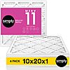 6-Pack 10x20x1 Simply Air Filters (Merv 11, MPR 1000) $28.03 w/ S&amp;amp;S + Free Shipping w/ Prime or on $35+