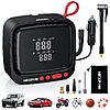 NEXPOW 150PSI 12V Portable Tire Inflator w/ Dual Digital Pressure Gauge $9.99 + Free Shipping w/ Prime or on $35+