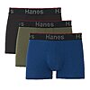 3-Pack Hanes Men's Total Support Pouch Boxer Brief Underwear Trunks (Black/Blue, 3.5&amp;quot; Inseam) $8.99 + Free Shipping w/ Prime or on $35+