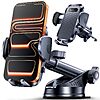 3IN1 Rorhxia Car Phone Holder Stand w/ Suction (Black) $6.24 + Free Shipping w/ Prime or on $35+