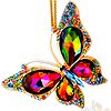 Junqiu Butterfly Christmas Ornament (Colorful) $3.99 + Free Shipping w/ Prime or on $35+