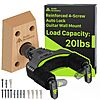 AA AUDIO ACCESSORY Reinforced 4-Screw Auto Lock Guitar Wall Mount (Up to 20lbs)  $9.67 + Free Shipping w/ Prime or on $35+
