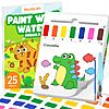 25-Pages Shuttle Art Paint with Water Coloring Book w/ 2 Brushes &amp;amp; 2 Extra Paint Sheets (Animal Theme) $4.99 + Free Shipping w/ Prime or on $35+