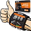 WEARXI Magnetic Wristband for Small Tools, Screws, Nails, Drill Bits &amp;amp; More $4.49 + Free Shipping w/ Prime or on $35+