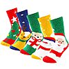 5-Pack BISOUSOX Kids Fuzzy Christmas Socks $4.99 + Free Shipping w/ Prime or on $35+