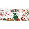 30&amp;quot; x 72&amp;quot; AinDen Christmas Coloring Tablecloth $4.49 + Free Shipping w/ Prime or on $35+