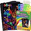 60-Piece 7.2&amp;quot; x 5&amp;quot; ZMLM Scratch Paper Art Set w/ 6 x styluses and 4 x stencils $5.49 + Free Shipping w/ Prime or on $35+