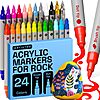 24-Count ARTISTRO Rock Acrylic Dual Tip Paint Markers (Multicolor) $8.53 w/ S&amp;amp;S + Free Shipping w/ Prime or on $35+