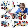 113-Piece Kidpal 5-in-1 Erector STEM Building Toy Set w/ Electric Power Motor  $14.99 + Free Shipping w/ Prime or on $35+