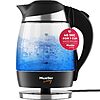 1.5L-1.8L Mueller Electric Glass Kettle w/ LED Indicator Light, Automatic Shutoff  $20.47 + Free Shipping w/ Prime or on $35+