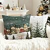 2-Pack 20&amp;quot;x 20&amp;quot; Auomily Fall &amp;amp; Christmas Throw Pillow Covers  $6.49 + Free Shipping w/ Prime or on $35+