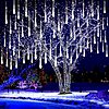 [Prime] 8-Tubes Kwaiffeo Meteor Shower LED Lights (White) $5.08 + Free Shipping