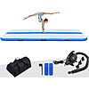 &lrm;10' x 39&amp;quot; x 4&amp;quot; FunWater Inflatable Gymnastics Mat w/ Electric Pump (Blue) $63.99 + Free Shipping