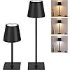 [Prime] 2-Pack Kakanuo 5000mAh Rechargeable Dimmable Table Lamp (Black) $12.99 + Free Shipping