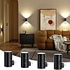 4-Pack JOFIOS Dimmable LED Wall Plug Night Lights w/ Sensor (Black or White) from $11.49 + Free Shipping w/ Prime or on $35+