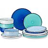 Vancasso Bonita Blue Stoneware Dinnerware Set