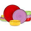 [Prime] Prime Members: 12-Piece vancasso Bonita Multicolor Stoneware Dinnerware Set (Service for 4)  $27.99 + Free Shipping