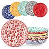 6-Pk 40-Oz vancasso 8.5" Porcelain Shallow SELENE Pasta Bowls (various)