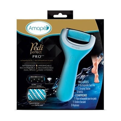 Amope Pedi Perfect Wet Dry Electronic Pedicure Foot File and Callus Remover - 1ct $40.49 + $10Target Gift card