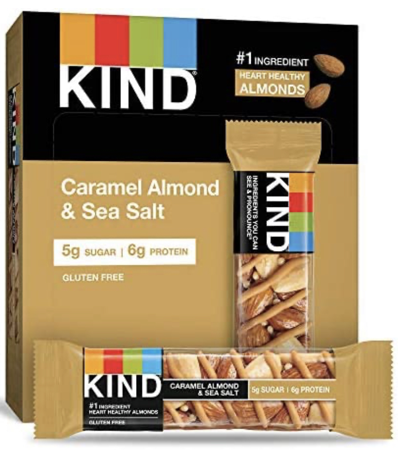 2 x KIND Bars, Caramel Almond & Sea Salt, 6g Protein, 12 Count - Total 24 count  - $14.29