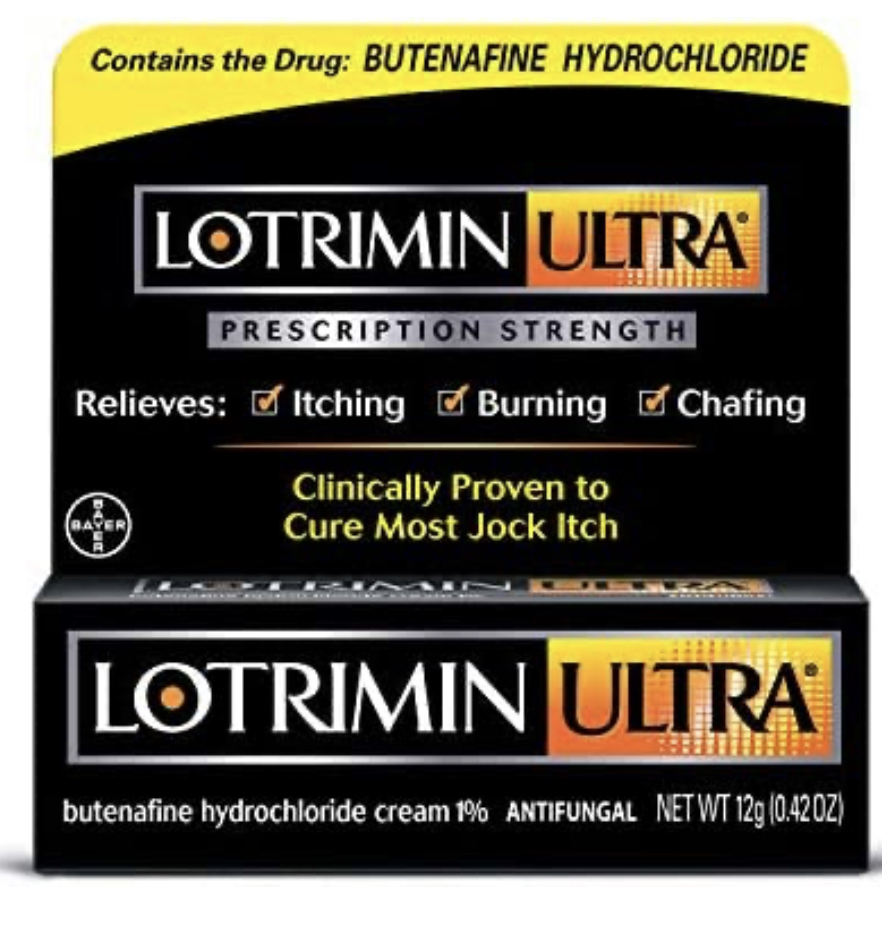 Lotrimin Ultra Antifungal Jock Itch Cream, Prescription Strength Butenafine Hydrochloride 1% Treatment, Proven to Cure Most Jock Itch, 0.42 Oz (12 Grams) - $6.56
