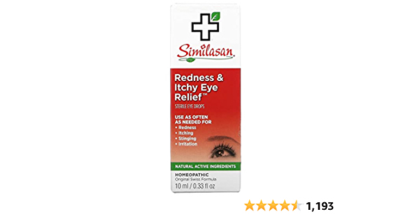 Similasan Redness & Itchy Eye Relief Drops .33-Ounce Bottle - $6.30