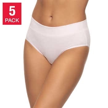 Costco Members - Felina Ladies' Cotton Stretch Hipster, 5-pack