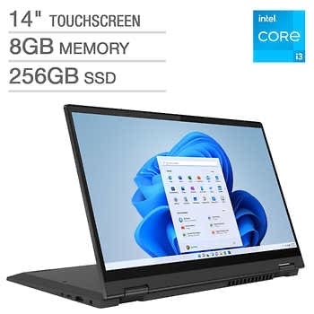 Costco Members - Lenovo Flex 5 14" 2-in-1 Touchscreen Laptop - 11th Gen Intel Core i3-1115G4 - 1080p - Windows 11 S Mode +$14.99 S/H - $299.97