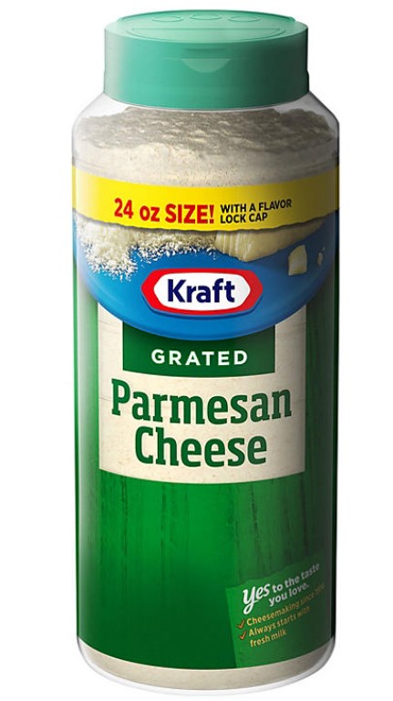 Sam's Club Members: 24-Oz Kraft Grated Parmesan Cheese $6.98 + Free Shipping for Plus Members