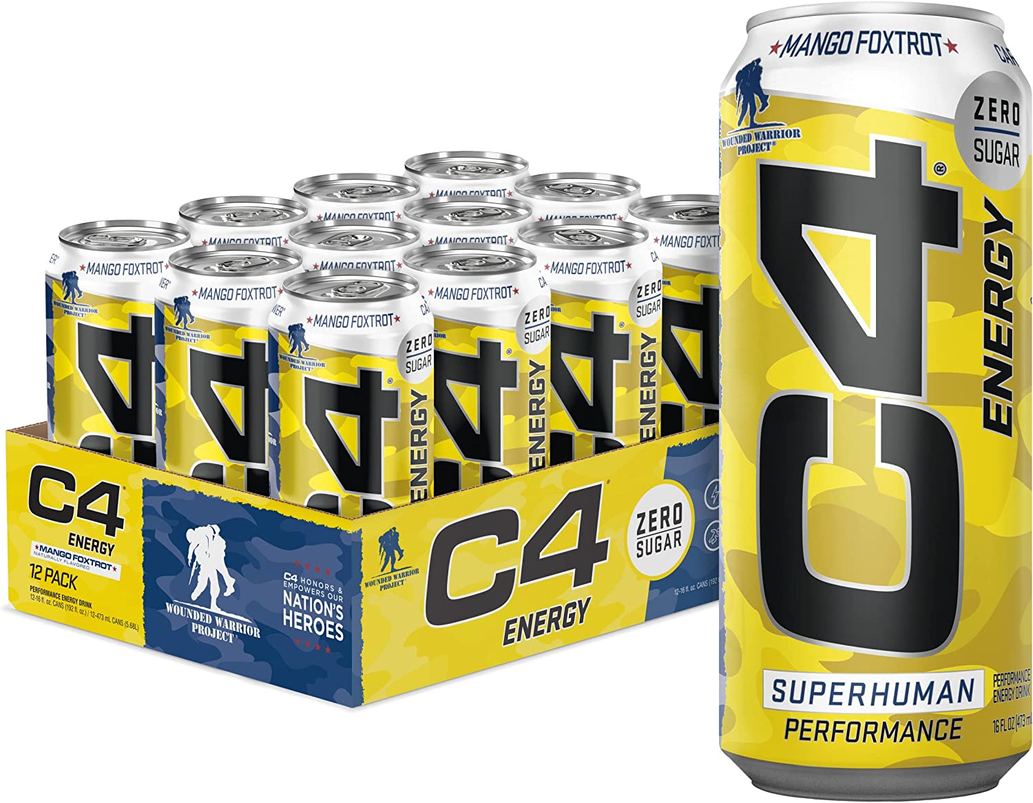 Select Amazon Accounts:12-Pack 16-Oz Cellucor C4 Energy Carbonated Zero Sugar Energy Drink (Various Flavors) $16.45 w/ S&S + Free Shipping w/ Prime or on orders $25+